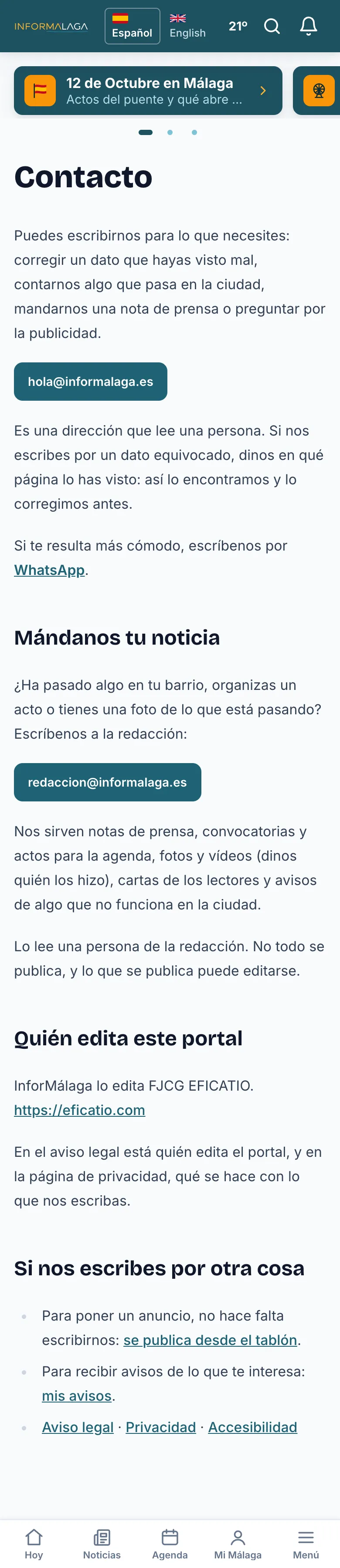 Contacto