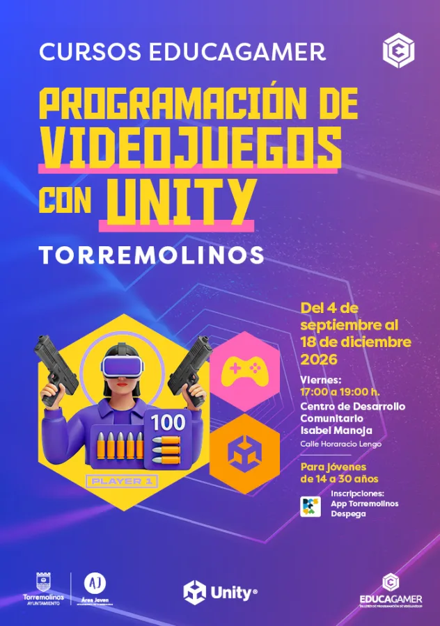Videogame Programming Workshop with Unity for young people