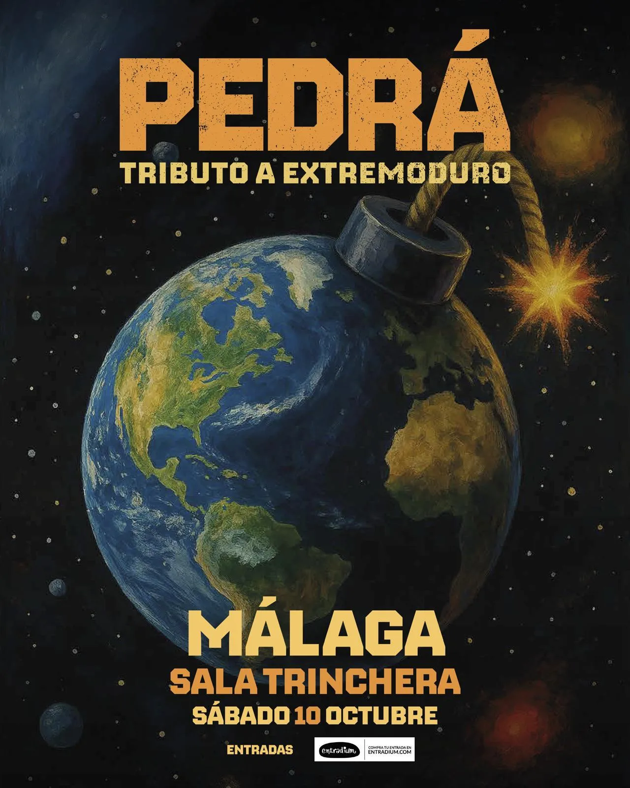 Pedrá (tribute to Extremoduro) in Málaga