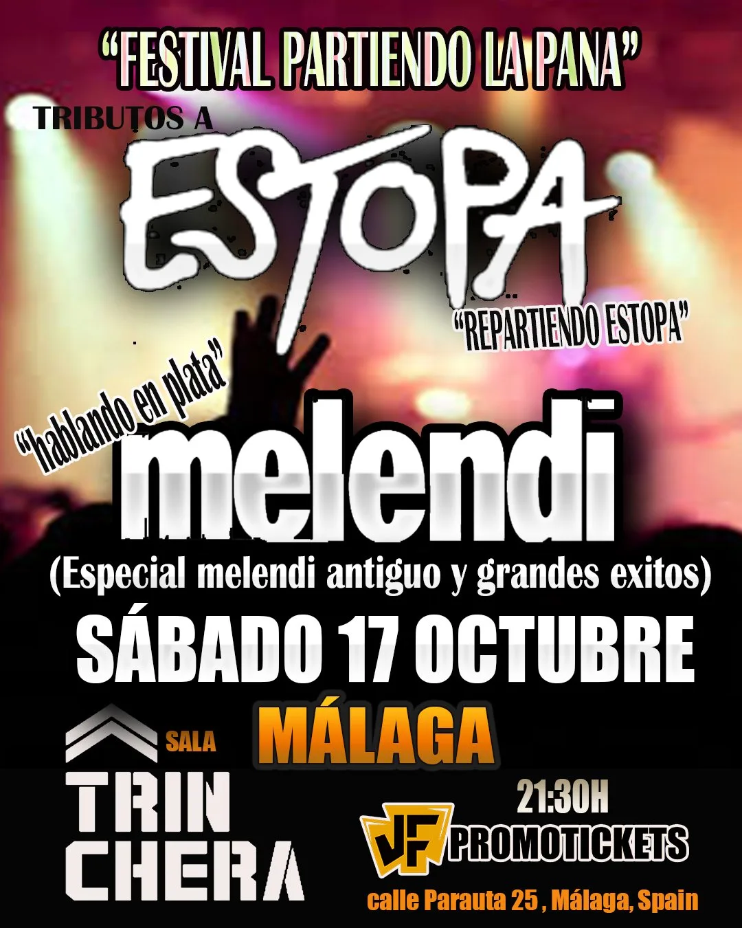 Partiendo la pana. Repartiendo Estopa. Tribute to Estopa + Hablando en Plata. Tribute to Melendi