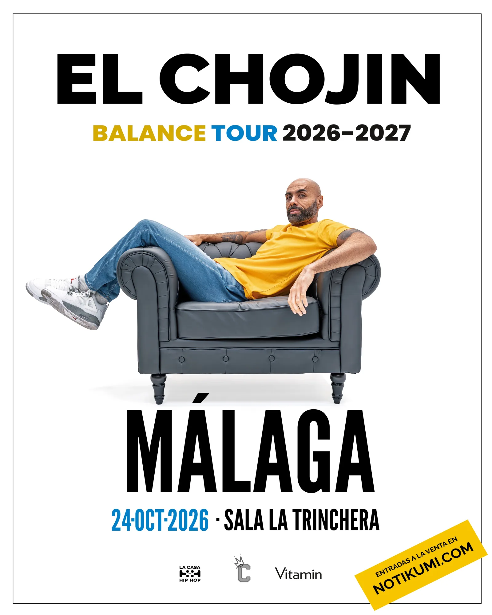 El Chojín Live! #Balance Tour 2026 - 2027