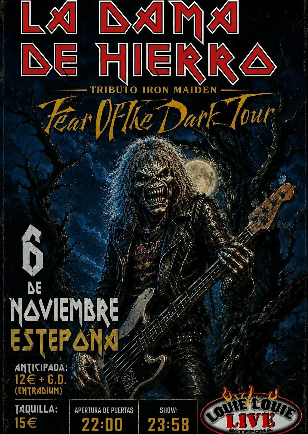 La Dama de Hierro. Tributo a Iron Maiden