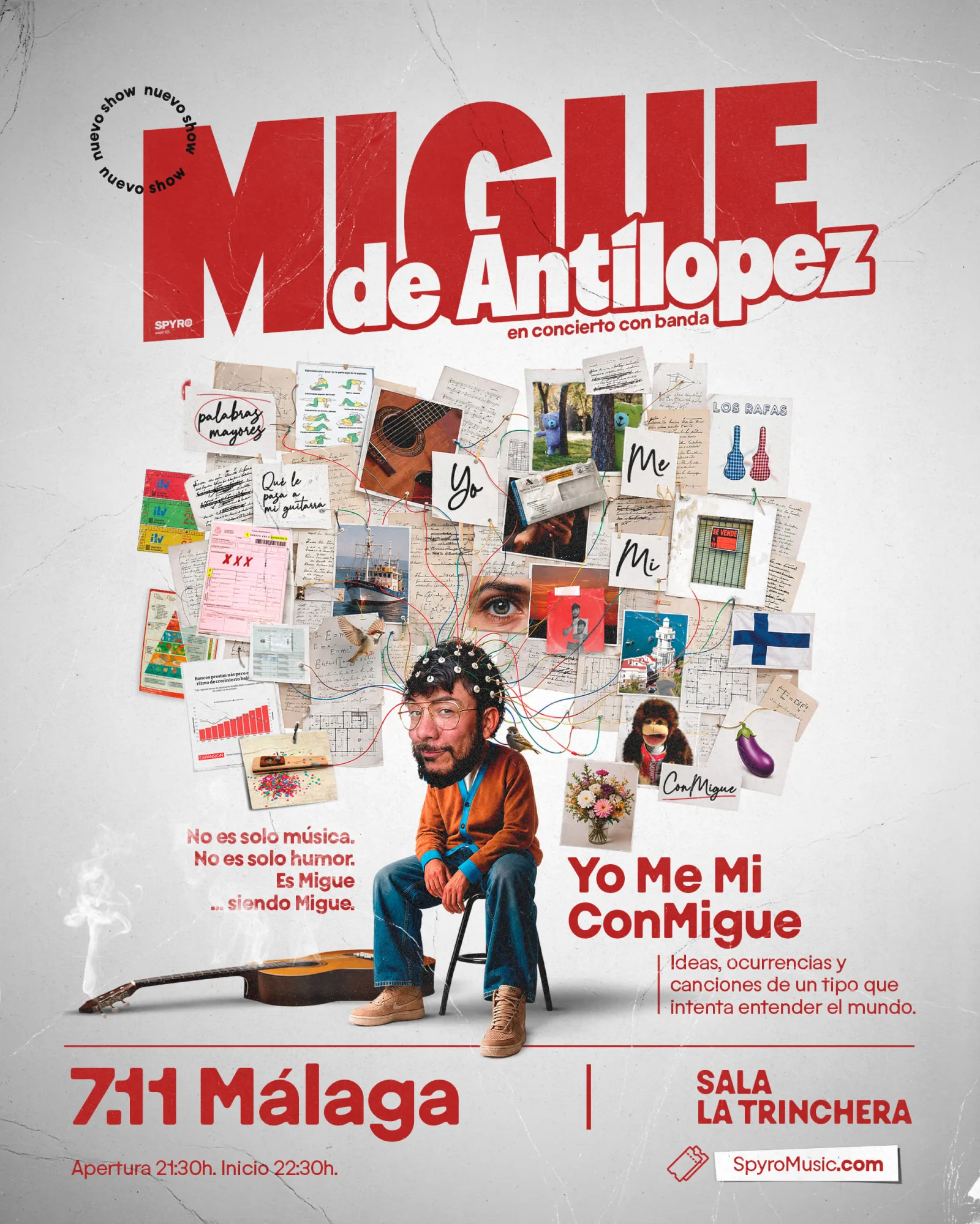 "Yo, Me, Mi… ConMigue" by Migue de Antílopez