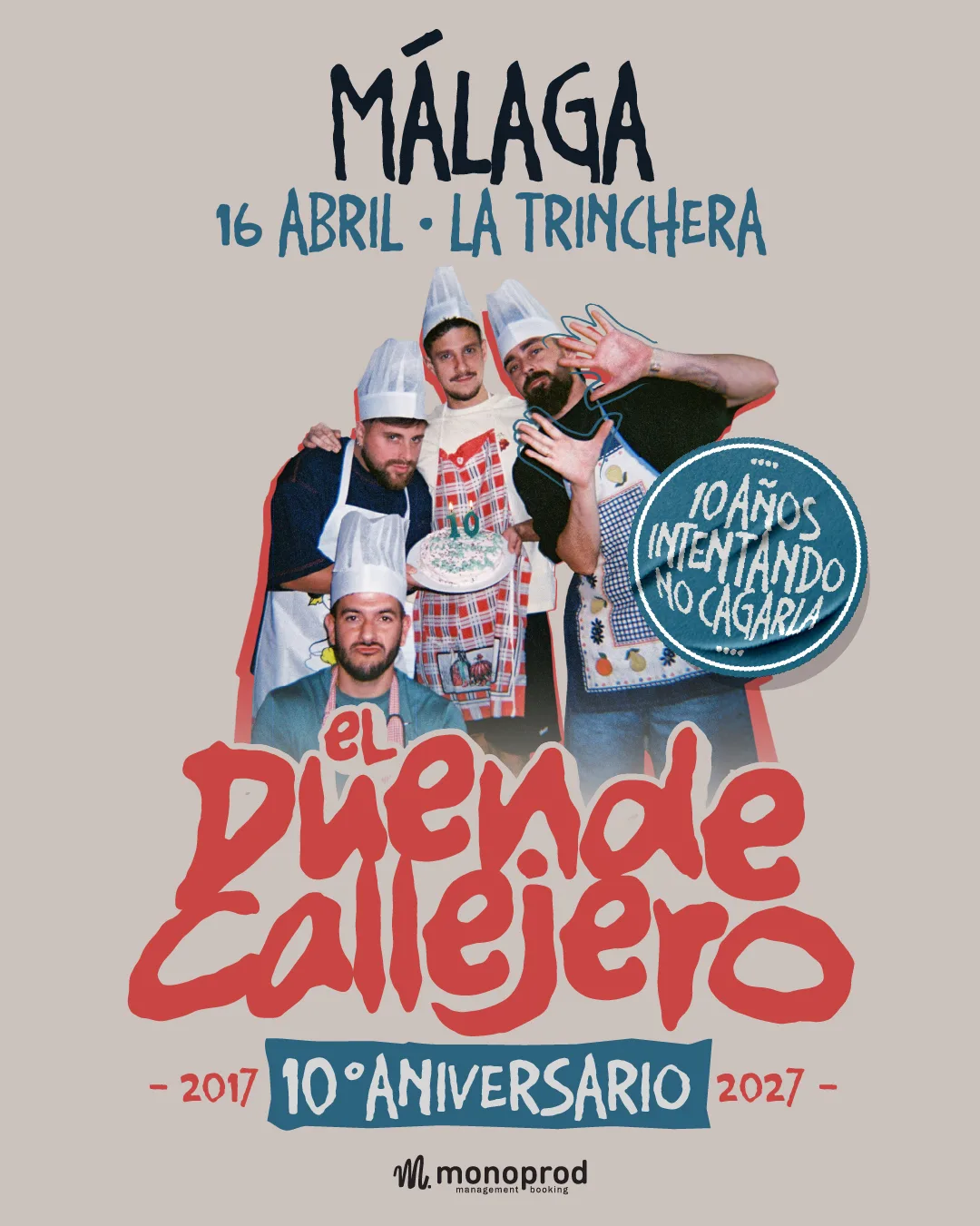 '10 years trying not to screw it up' by El Duende Callejero
