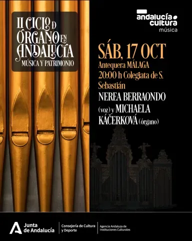 Ciclo de Órgano en Andalucía: Música y Patrimonio, en Antequera