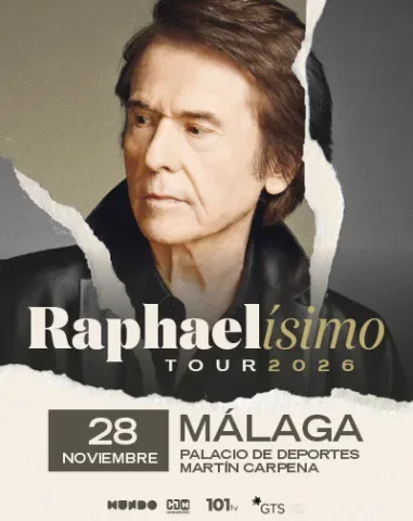 Raphaelísimo. Raphael concert in Málaga