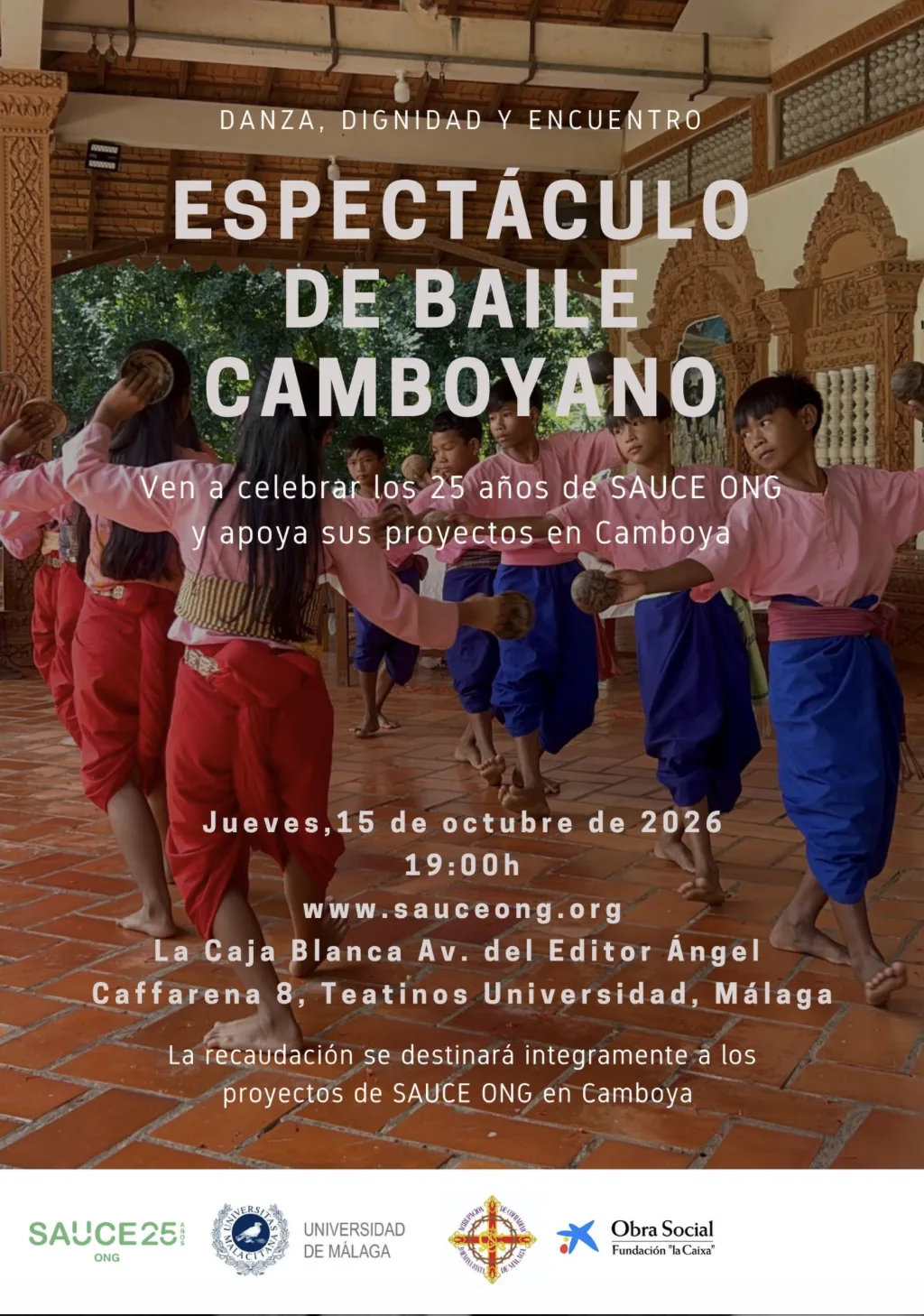 Espectáculo de danza camboyana «Danza, dignidad y encuentro»