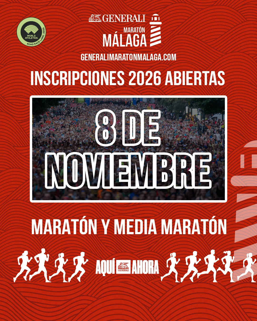Generali Maratón y Media Maratón de Málaga 2026