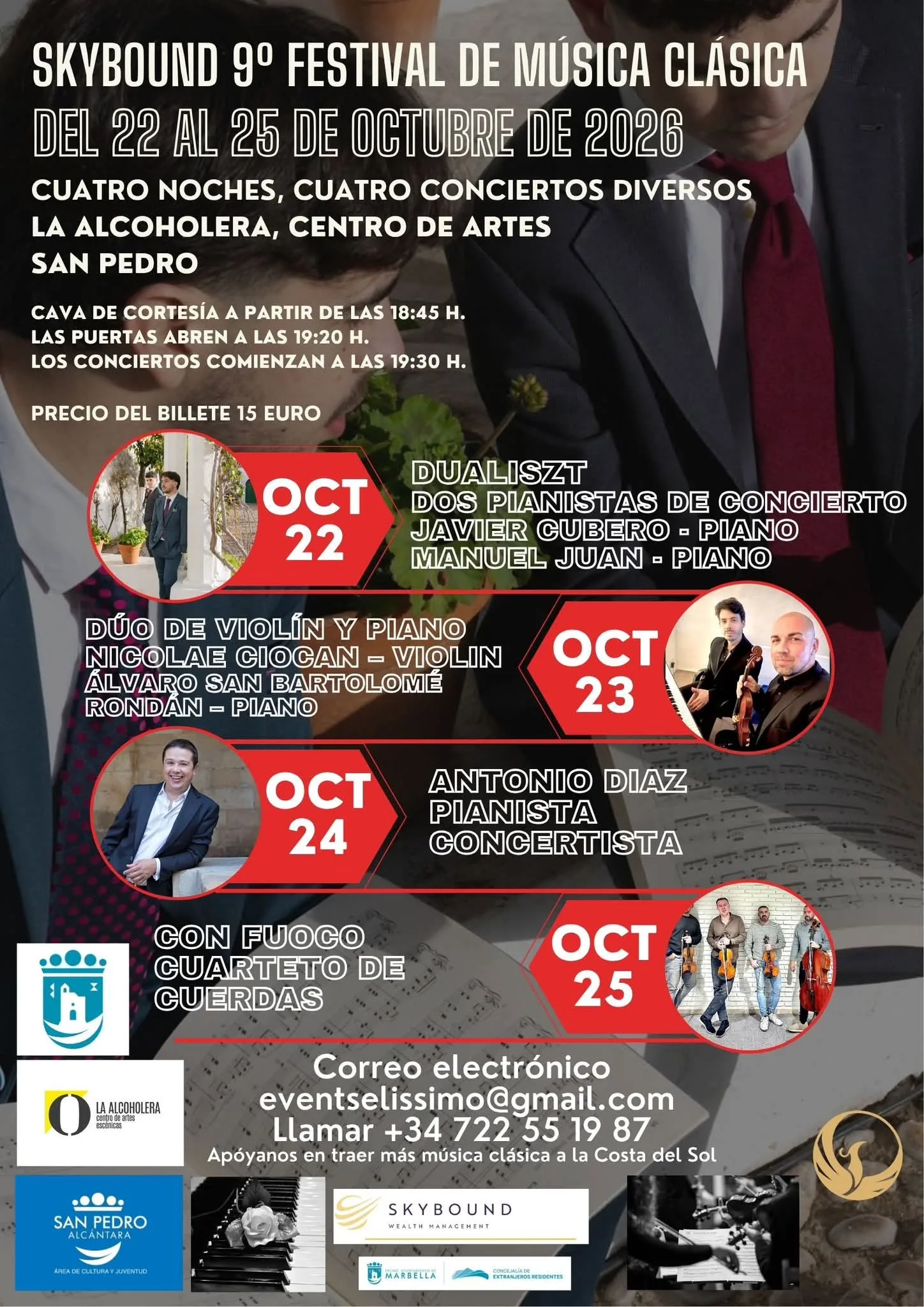 IX Festival Internacional de Música Clásica de San Pedro Alcántara