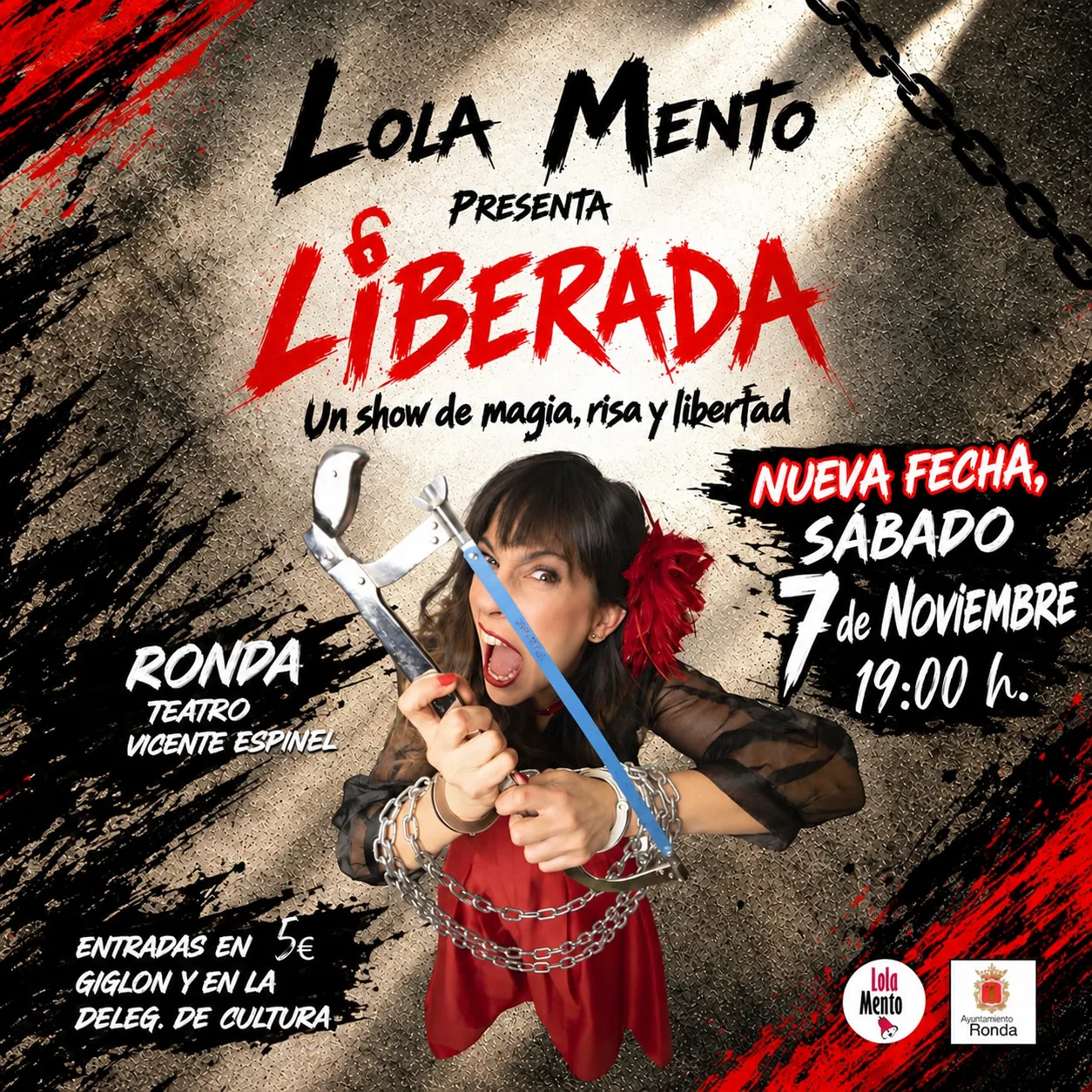 Magia, Risa y Libertad. “Liberada” por Lola Mento. Nueva Fecha!!!!