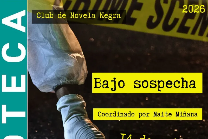 Club de lectura Bajo sospecha