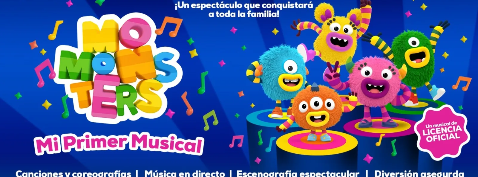Momonsters MI primer musical en Málaga
