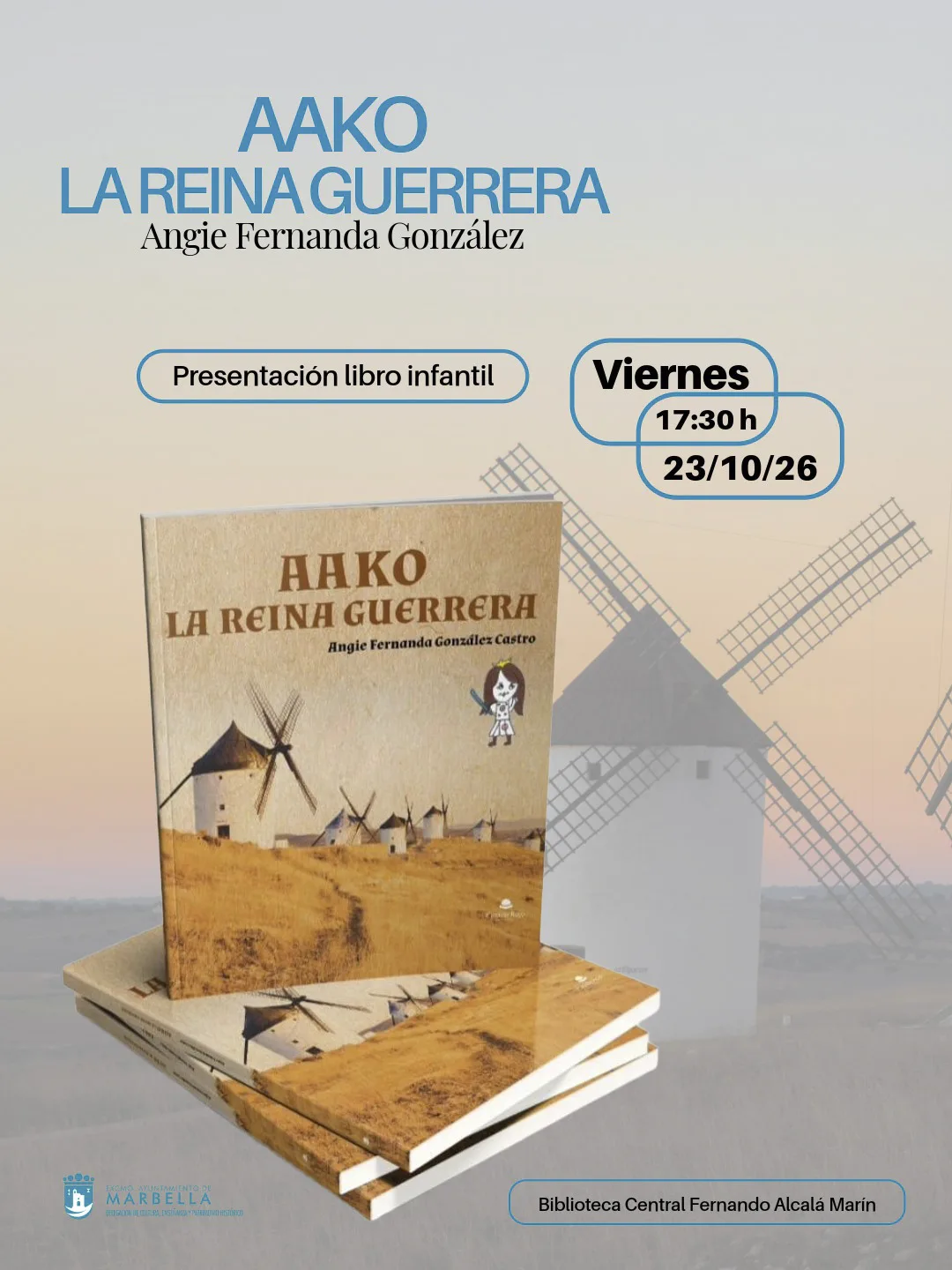 Presentación del cuento «Aako, la reina guerrera»