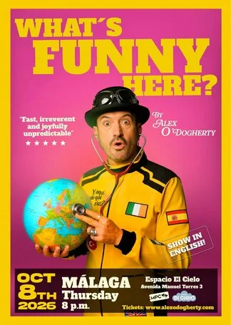Álex O'Dogherty: «What's funny here?»