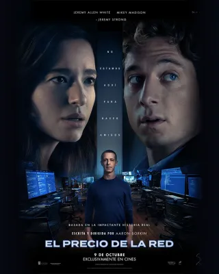 Cartel de El precio de la red