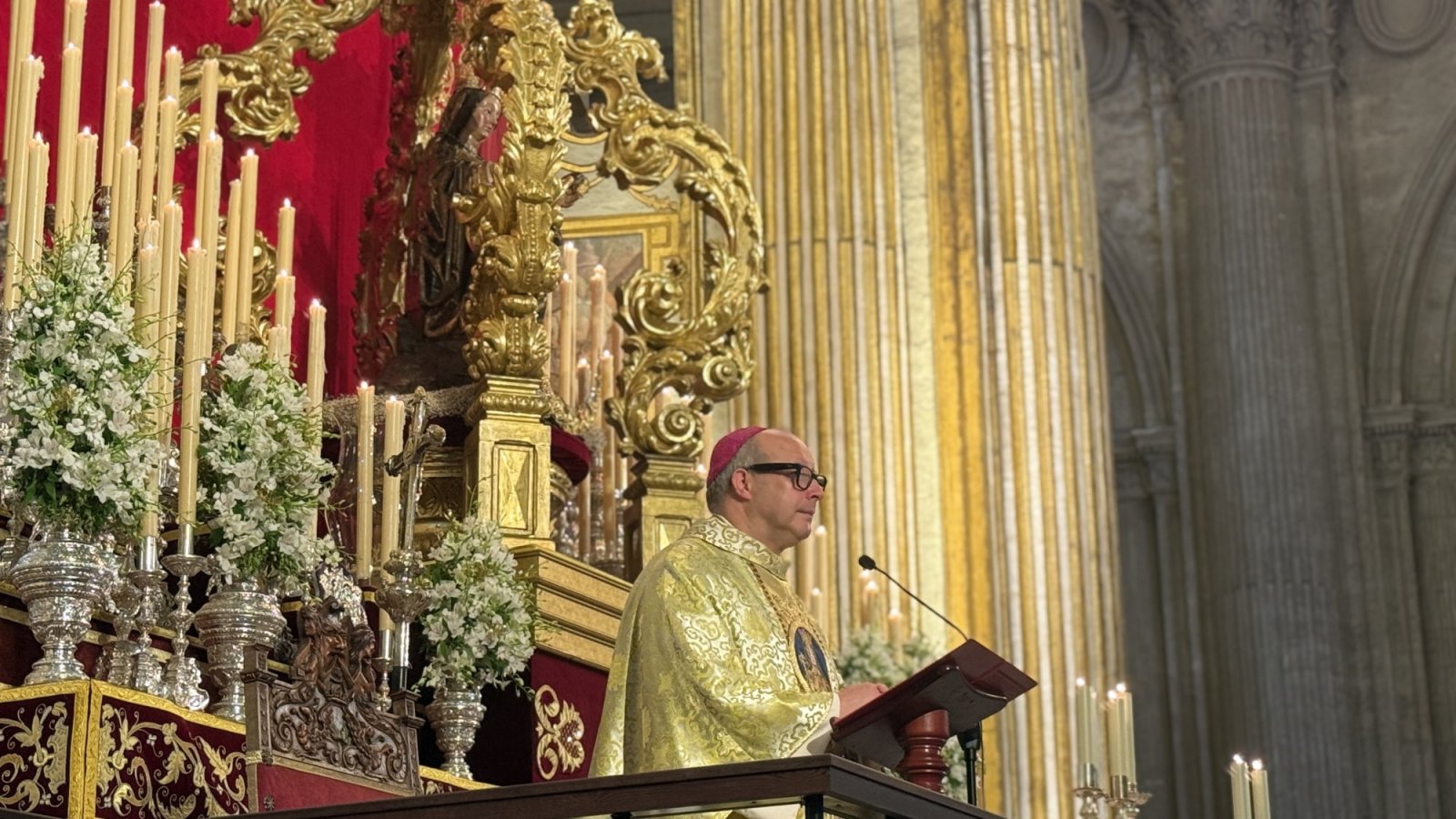 Imagen de la noticia: El obispo de Málaga pide en la fiesta de la Patrona cultivar humildad, gratitud y fidelidad