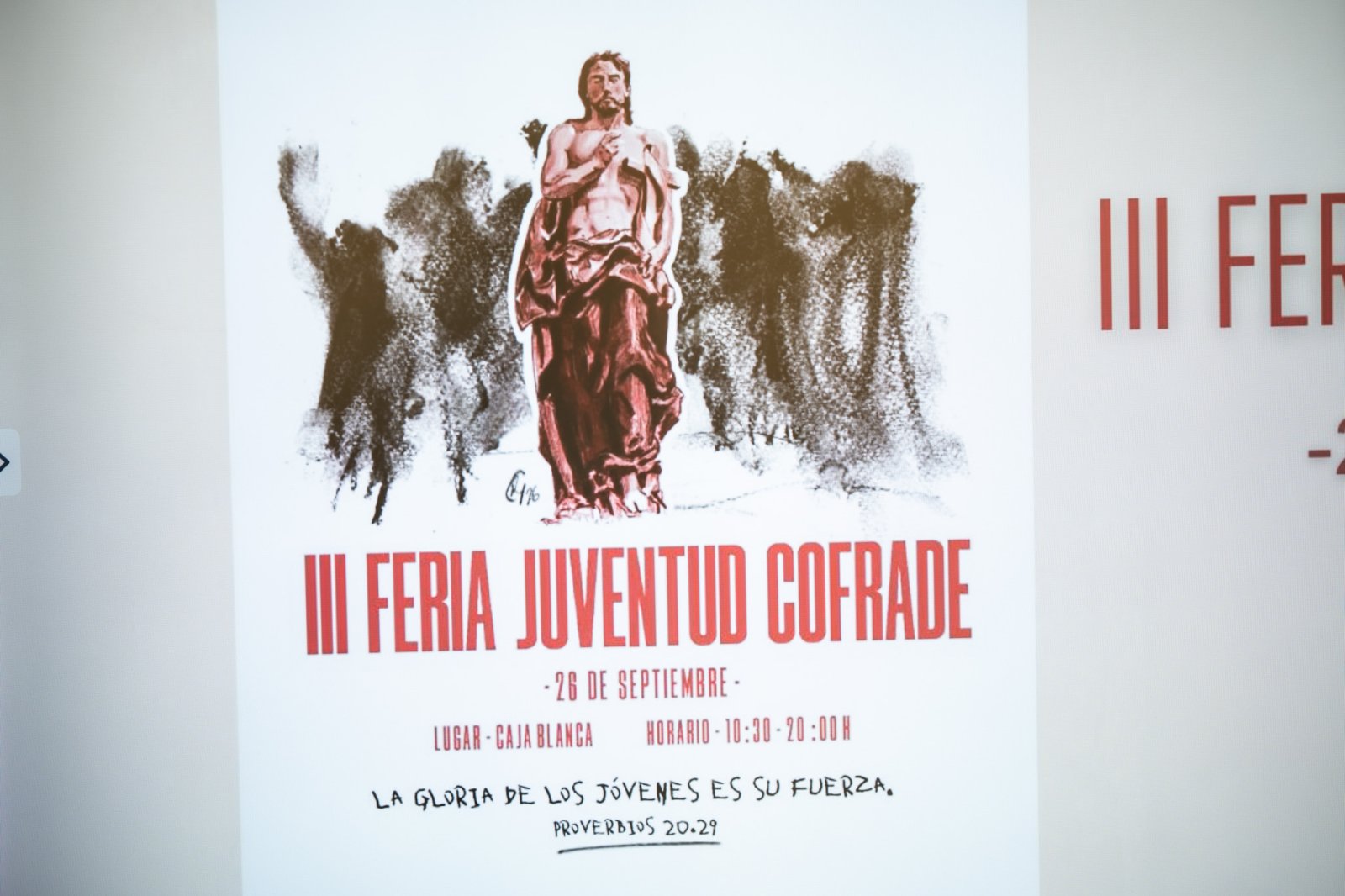 Imagen de la noticia: La Caja Blanca acoge el 26 de septiembre la III Feria de la Juventud Cofrade