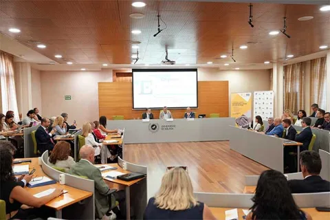 Imagen de la noticia: La UMA presenta su Cátedra Empresa con Unicaja, AENOR, GOBID y SEPIN