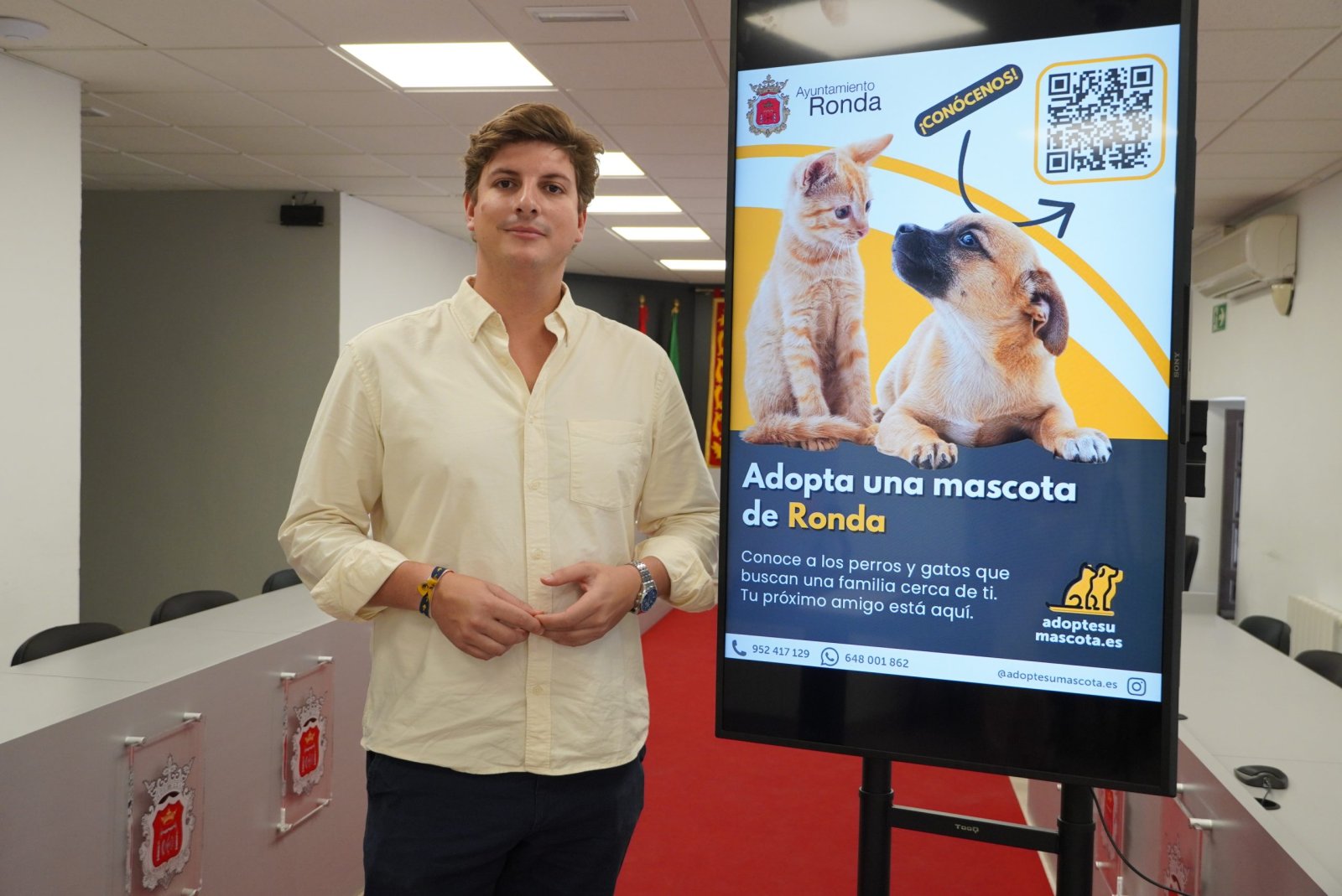 Imagen de la noticia: Ronda lanza una campaña para facilitar la adopción responsable de mascotas