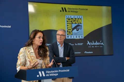 Imagen de la noticia: Diputación y San Diego Comic-Con Málaga presentan novedades para jóvenes de la provincia
