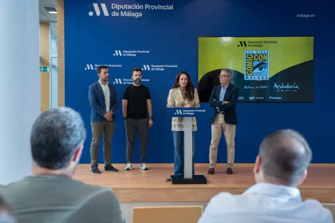 Imagen de la noticia: Diputación y San Diego Comic-Con Málaga presentan novedades para jóvenes de la provincia