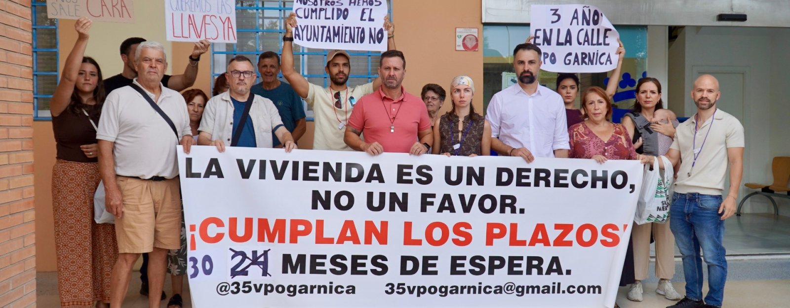Imagen de la noticia: PSOE pide a De la Torre explicaciones por los retrasos de Ferson en las VPO de Garnica