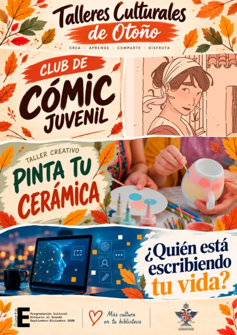 Imagen de la noticia: Alhaurín el Grande organiza talleres gratuitos de cerámica, IA y cómic este otoño