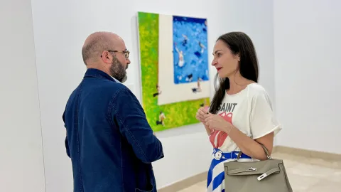 Imagen de la noticia: El MAD de Antequera inaugura una muestra de Cristina Vázquez sobre la felicidad cotidiana