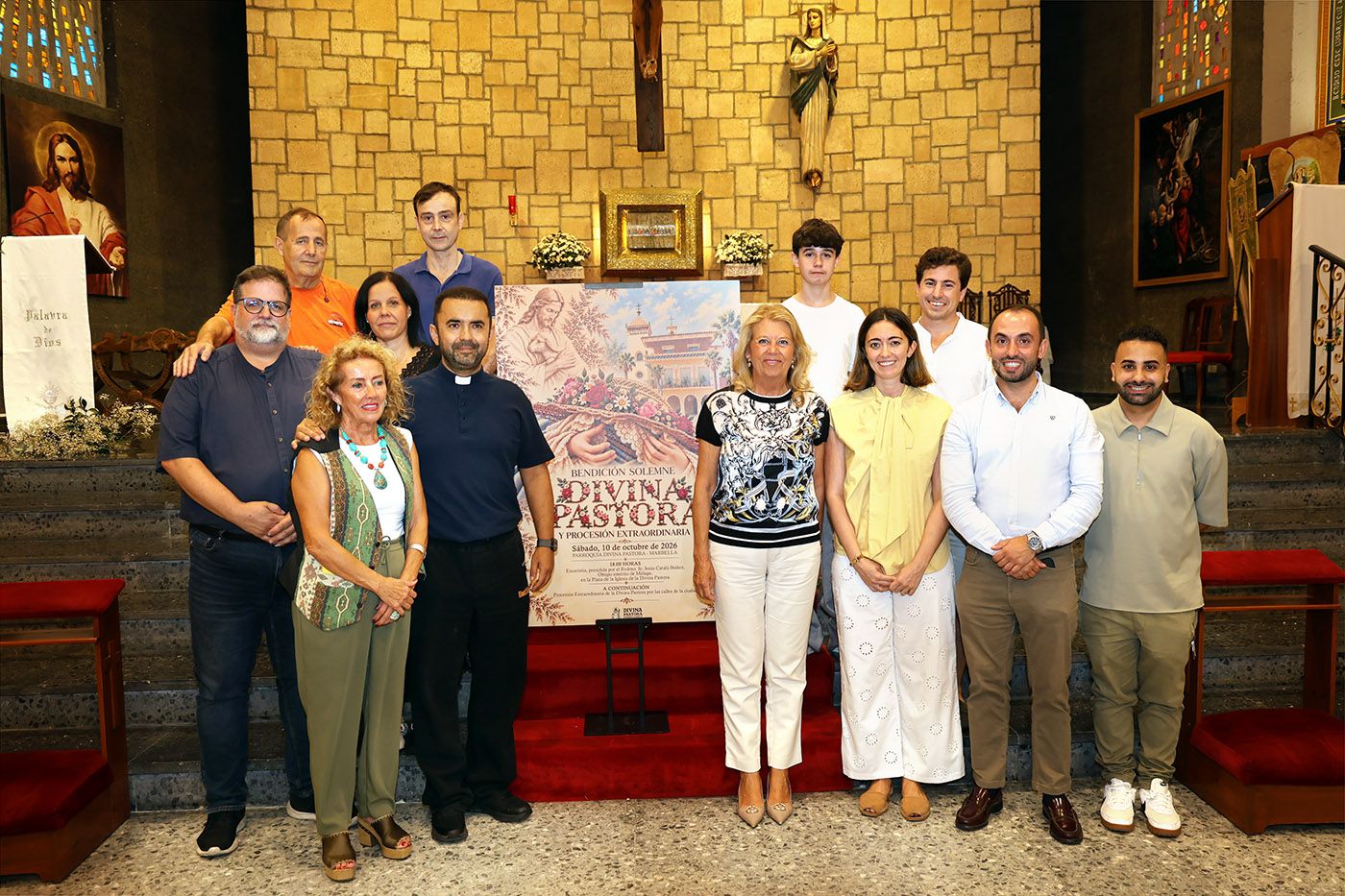 Imagen de la noticia: La Divina Pastora estrena imagen con una procesión extraordinaria en Marbella
