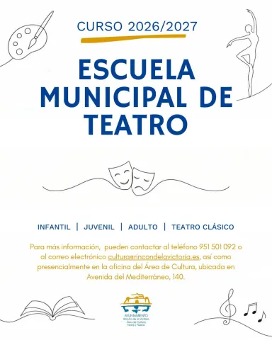 Imagen de la noticia: Rincón de la Victoria abre la matrícula de la Escuela Municipal de Teatro