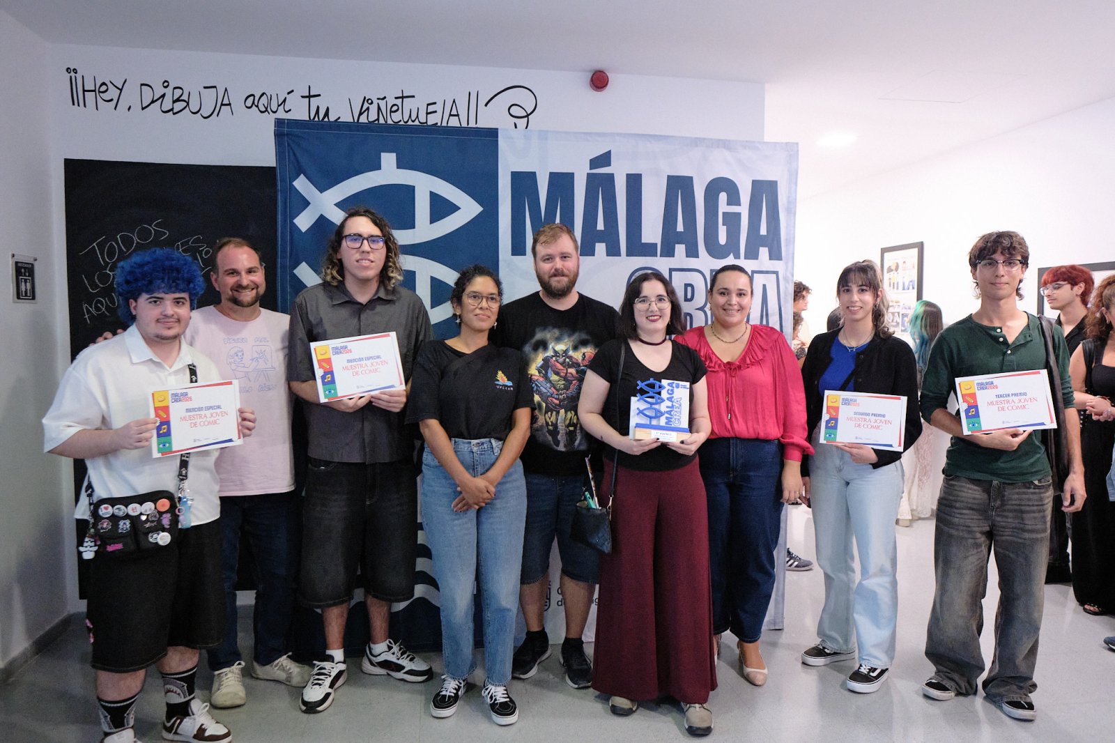 Imagen de la noticia: Margarita López Pérez gana el primer premio de la Muestra Joven de Cómic MálagaCrea