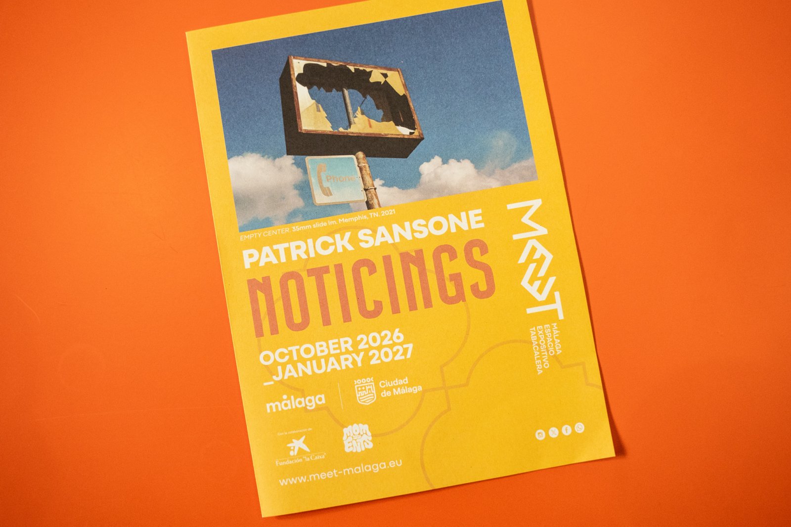 Imagen de la noticia: El MEET estrena en Málaga la exposición 'Noticings' del fotógrafo Patrick Sansone