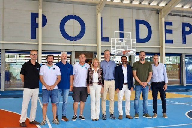 Image for the story: Marbella opens an indoor basketball court at the Carlos Cabezas Pavilion