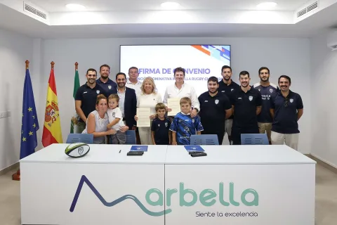 Imagen de la noticia: Marbella renueva su convenio con el Marbella Rugby Club con 60.000 euros