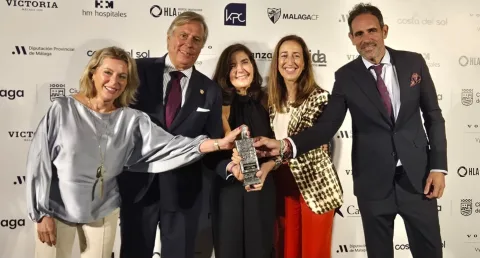 Imagen de la noticia: La Cámara de Comercio de Málaga recibe el premio Quién es Quién a la Excelencia Empresarial