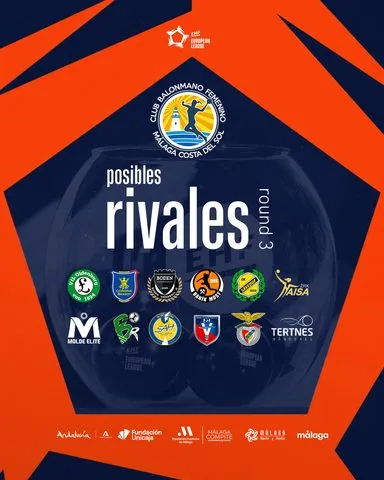 Image for the story: Costa del Sol Málaga will learn this Wednesday its rival in the third round of the EHF European League