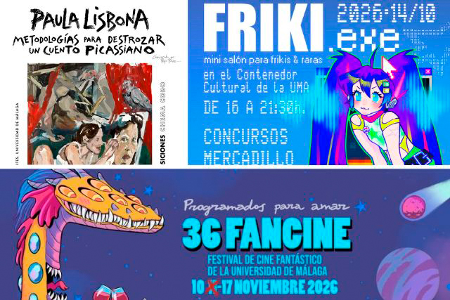 Imagen de la noticia: La UMA abre la semana con cine, flamenco, cómic y una exposición en Bellas Artes