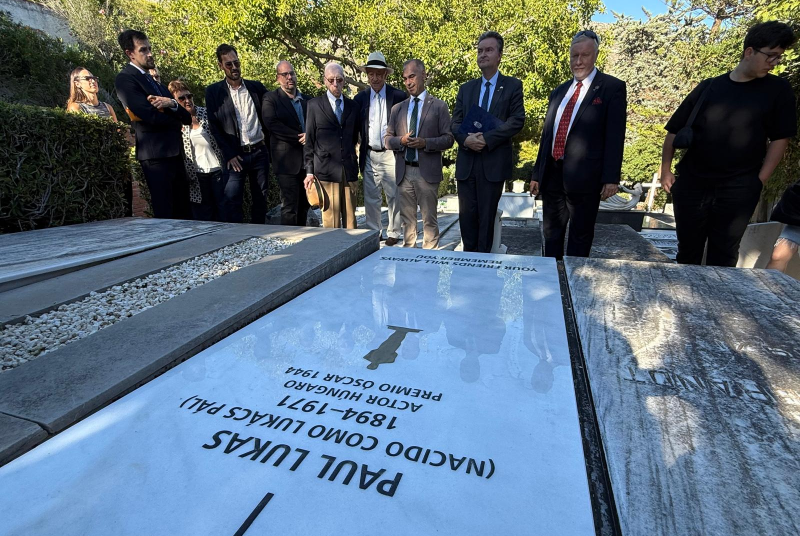 Image for the story: Benalmádena pays tribute to actor Paul Lukas on the 55th anniversary of his death