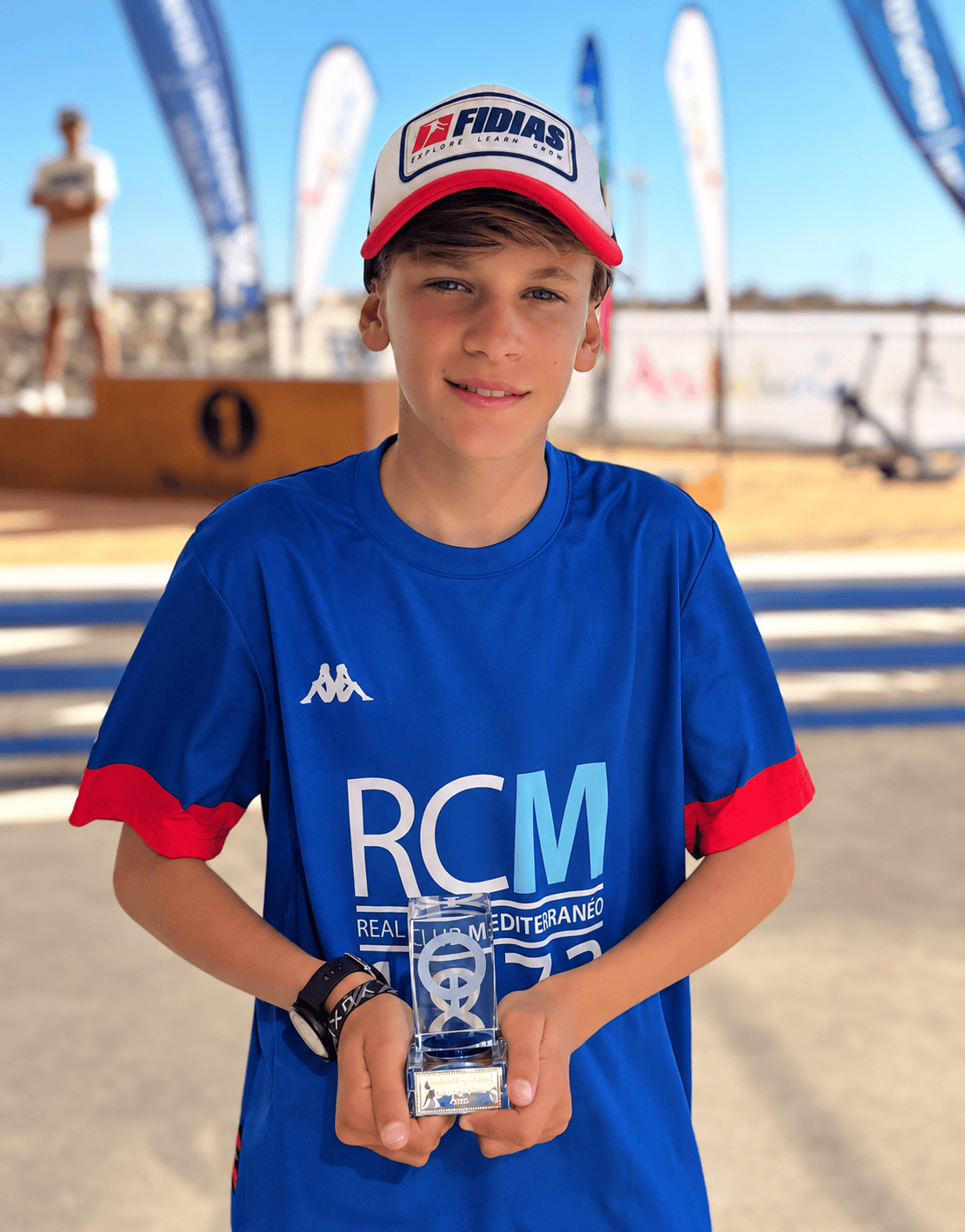 Imagen de la noticia: Pablo Martín llega cuarto a la jornada final del Trofeo de la Hispanidad de Optimist