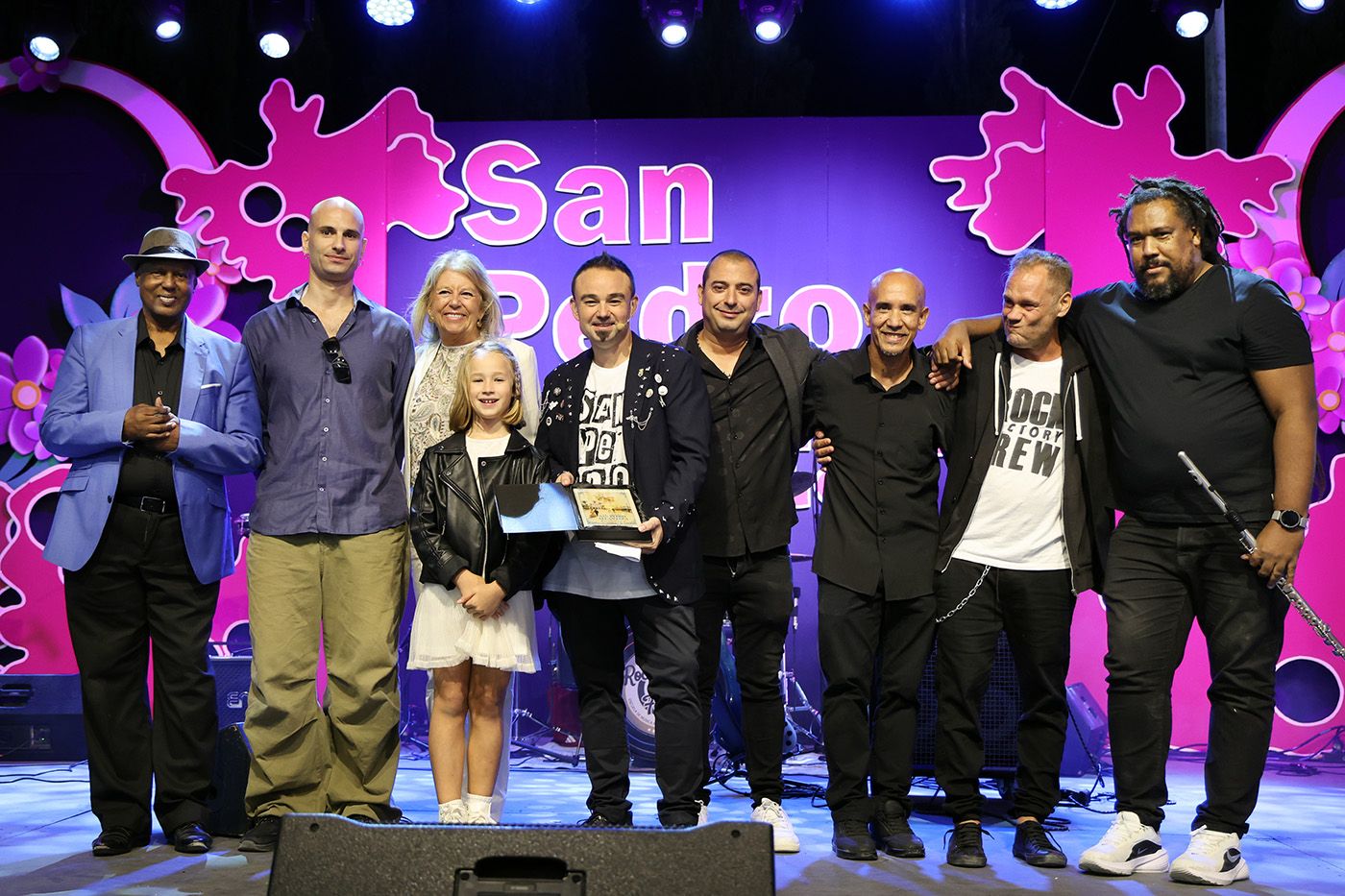 Image for the story: Rafa Reyes opens the San Pedro Alcántara Fair with a musical opening speech