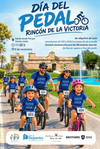 Imagen de la noticia: Rincón de la Victoria celebra el Día del Pedal el domingo 8 de noviembre