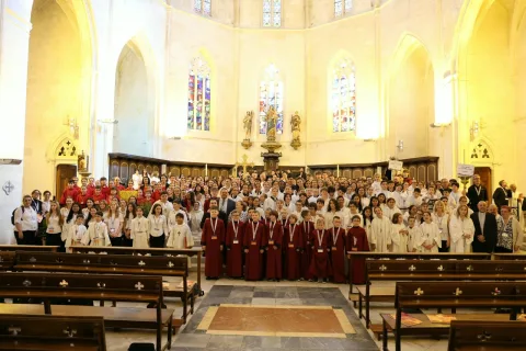 Imagen de la noticia: La Escolanía de Marbella canta en Menorca en el congreso nacional de Pueri Cantores