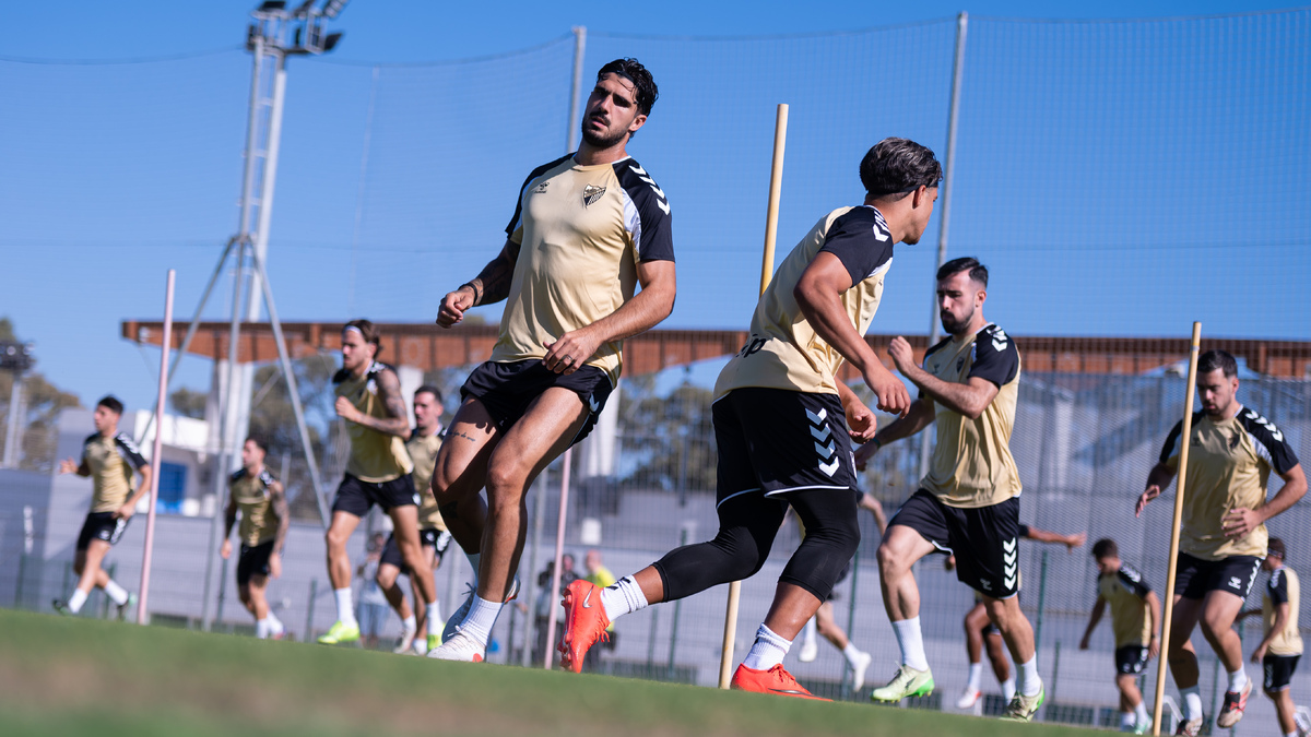 Image for the story: Málaga returns to training at the sports city with an eye on the next match