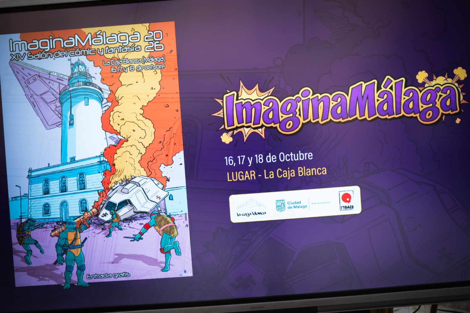 Imagen de la noticia: ImaginaMálaga vuelve del 16 al 18 de octubre con actividades gratuitas de cultura pop