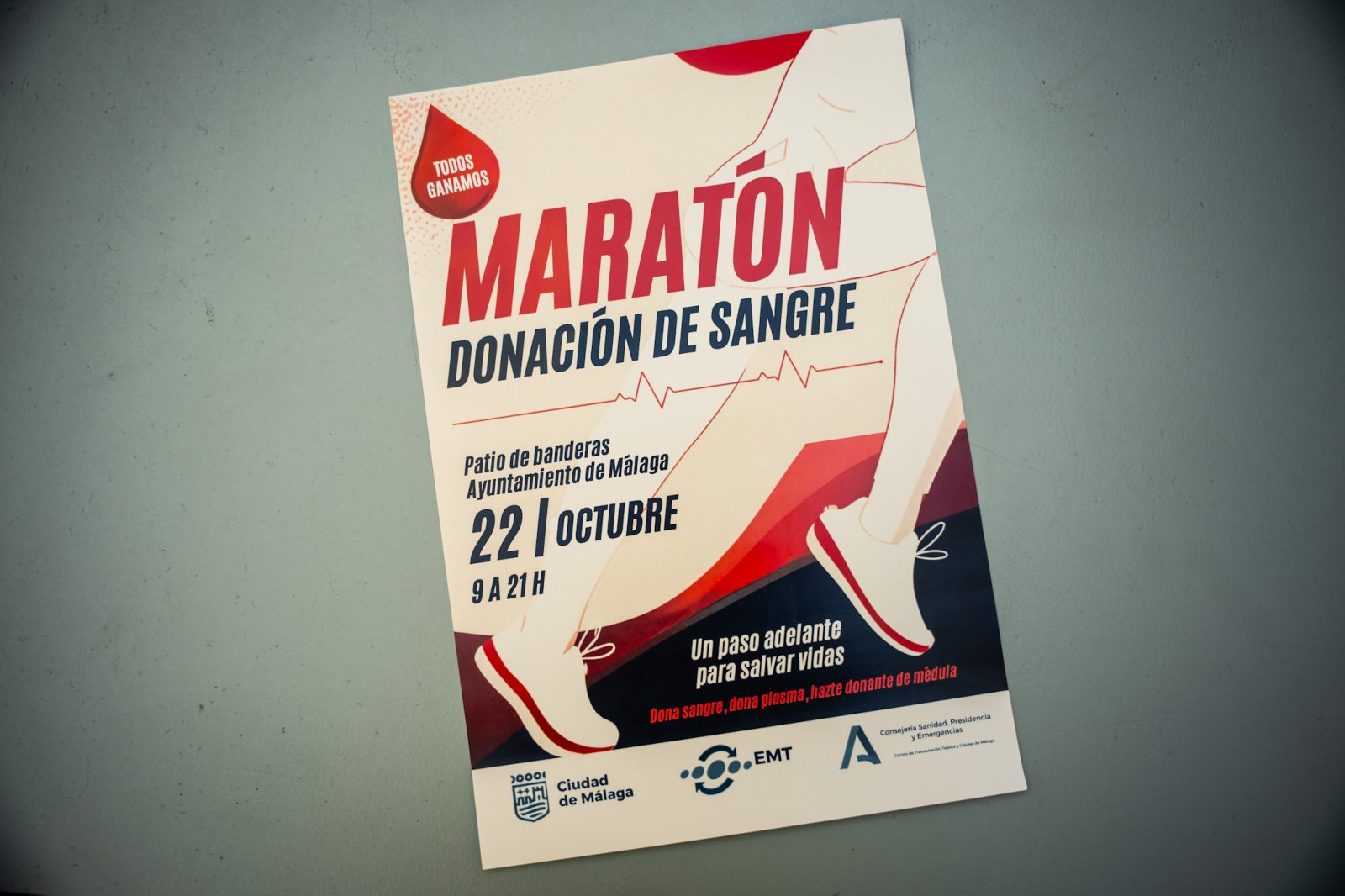 Image for the story: Málaga seeks 500 blood donations in the October 22 marathon