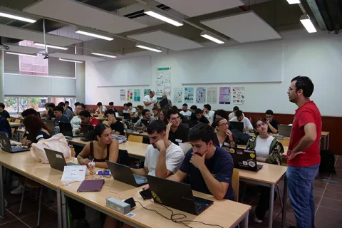 Image for the story: 320 students compete in the third edition of the Malackathon in Computer Science