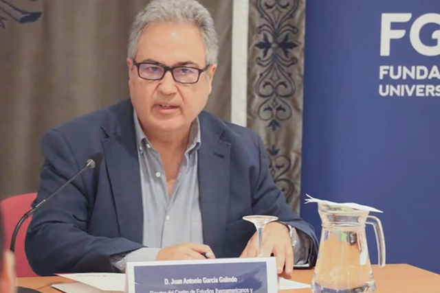 Imagen de la noticia: García Galindo, reconocido en Argentina como referente de los Estudios Fronterizos