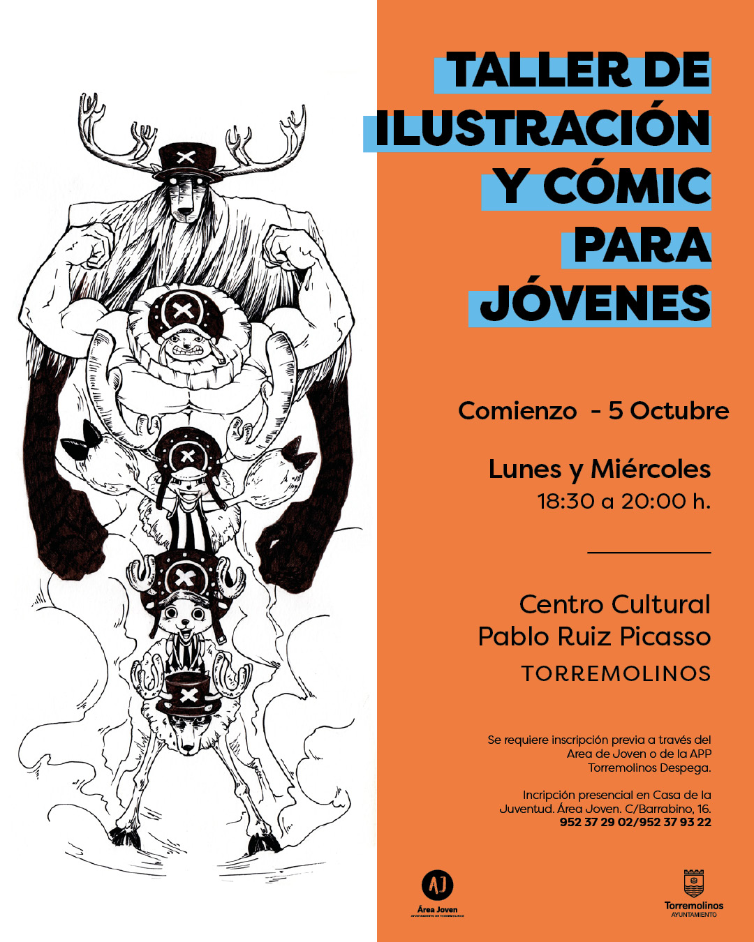 Imagen de la noticia: Torremolinos abre talleres gratuitos de teatro, danza urbana e ilustración para jóvenes