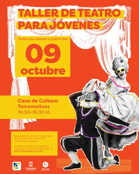 Imagen de la noticia: Torremolinos abre talleres gratuitos de teatro, danza urbana e ilustración para jóvenes