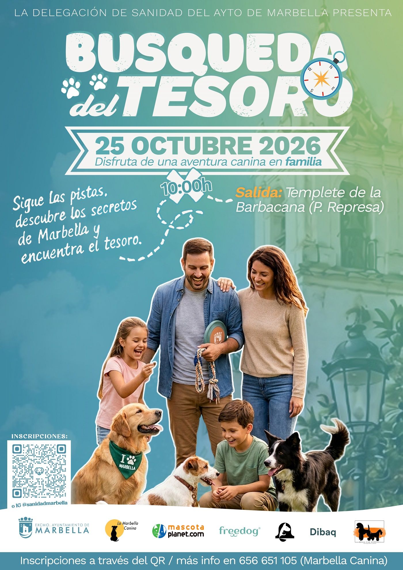 Imagen de la noticia: Marbella busca su tesoro canino el 25 de octubre en el parque Arroyo de la Represa